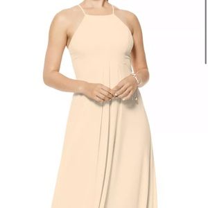 Bill Levkoff #7111 bridesmaid dress in champagne